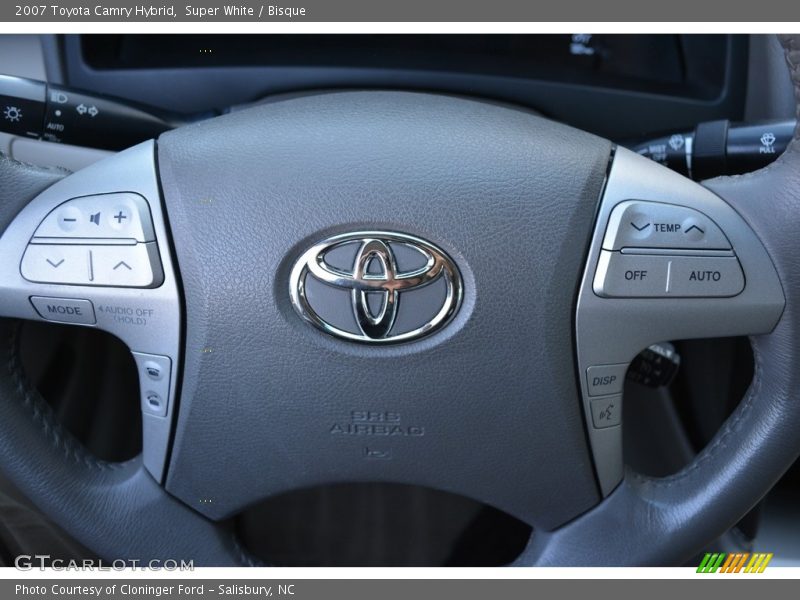 Super White / Bisque 2007 Toyota Camry Hybrid