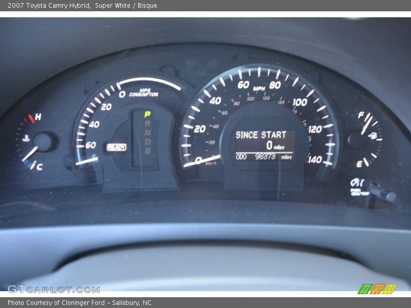 Super White / Bisque 2007 Toyota Camry Hybrid