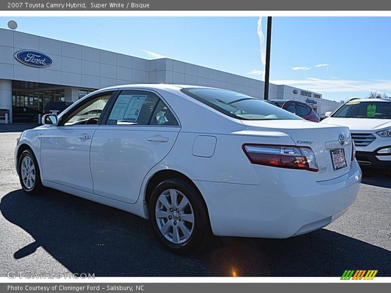 Super White / Bisque 2007 Toyota Camry Hybrid