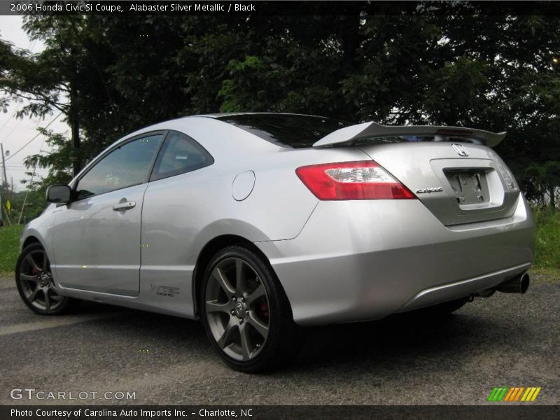 Alabaster Silver Metallic / Black 2006 Honda Civic Si Coupe