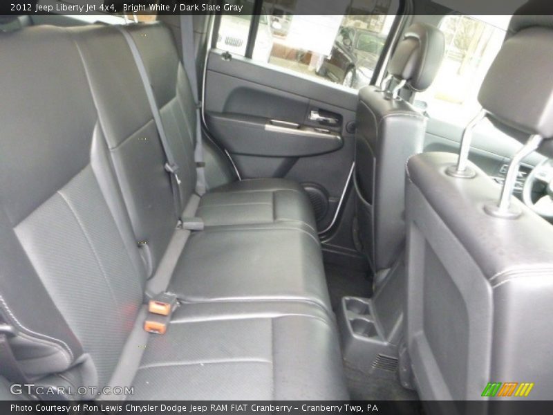 Bright White / Dark Slate Gray 2012 Jeep Liberty Jet 4x4