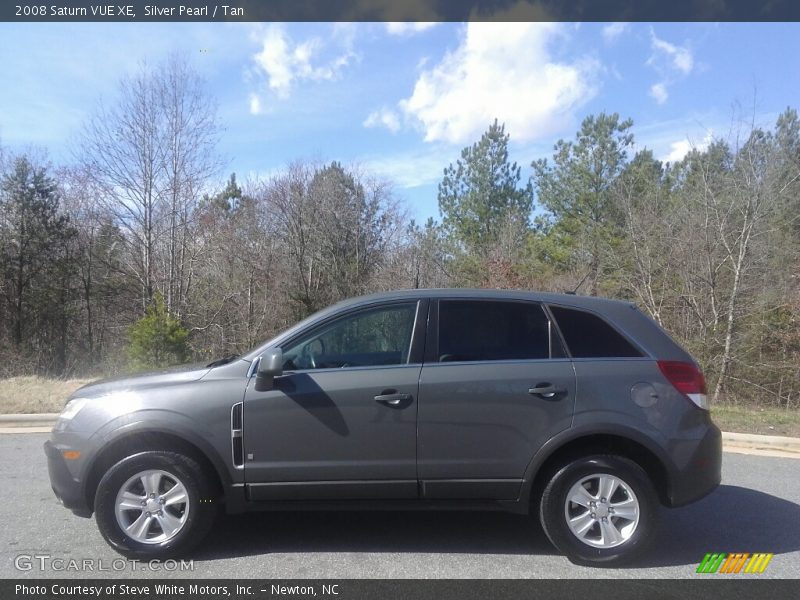 Silver Pearl / Tan 2008 Saturn VUE XE