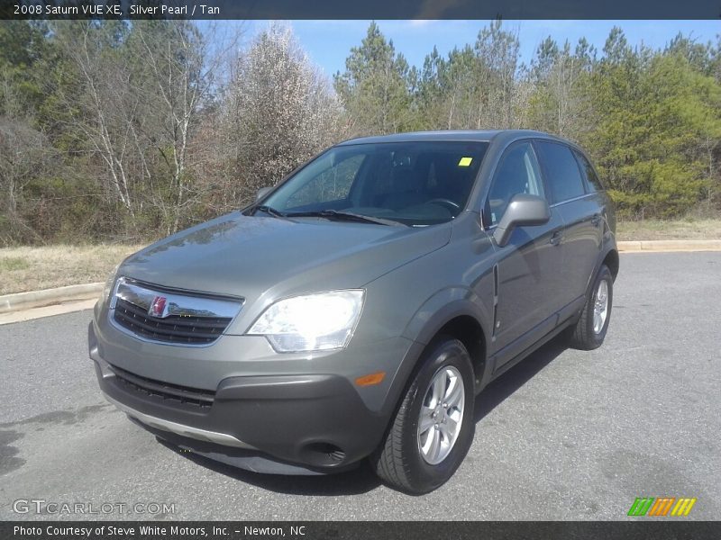Silver Pearl / Tan 2008 Saturn VUE XE