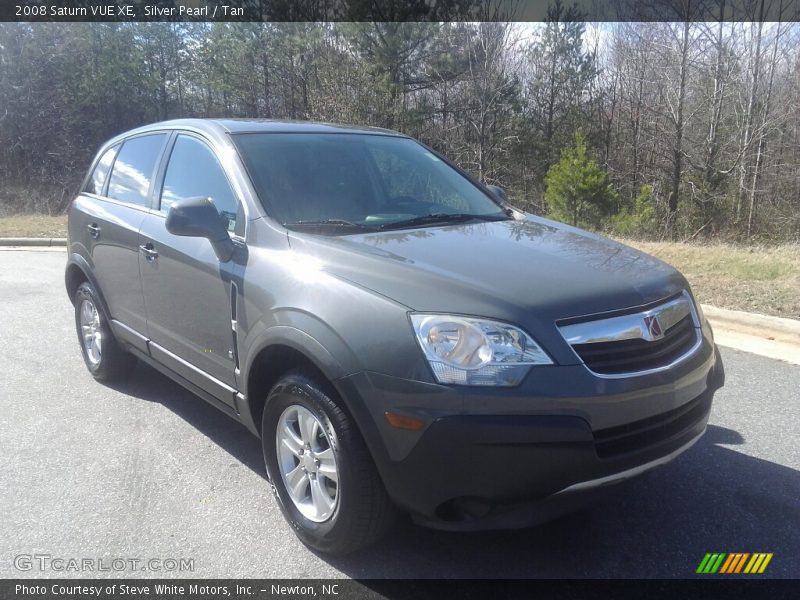 Silver Pearl / Tan 2008 Saturn VUE XE