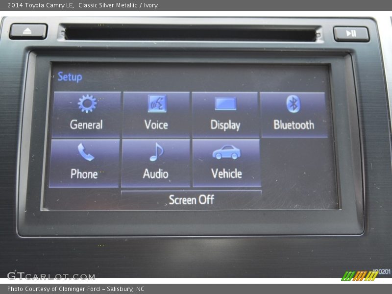 Classic Silver Metallic / Ivory 2014 Toyota Camry LE