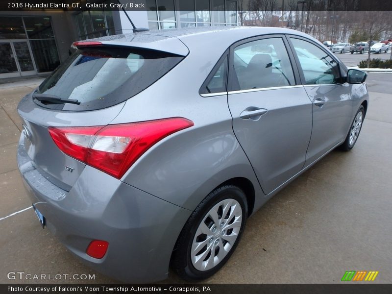 Galactic Gray / Black 2016 Hyundai Elantra GT