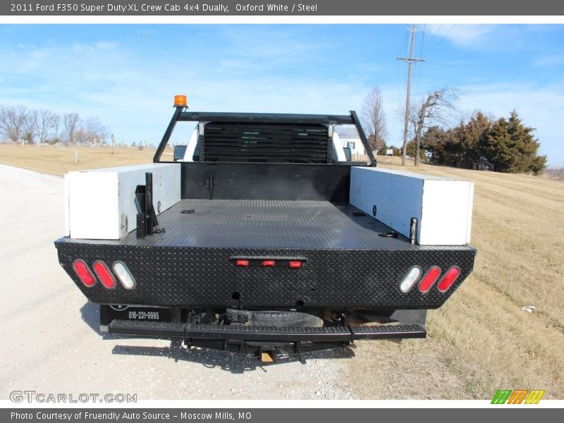Oxford White / Steel 2011 Ford F350 Super Duty XL Crew Cab 4x4 Dually