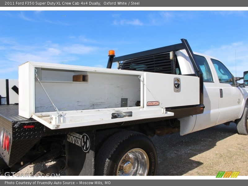 Oxford White / Steel 2011 Ford F350 Super Duty XL Crew Cab 4x4 Dually