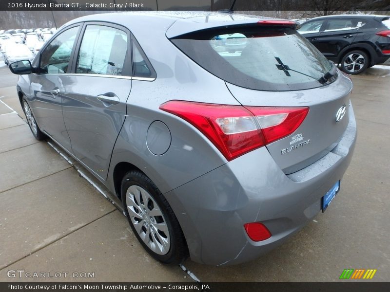 Galactic Gray / Black 2016 Hyundai Elantra GT