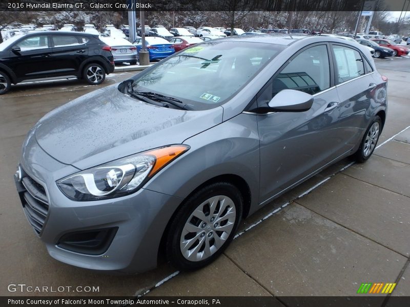 Galactic Gray / Black 2016 Hyundai Elantra GT