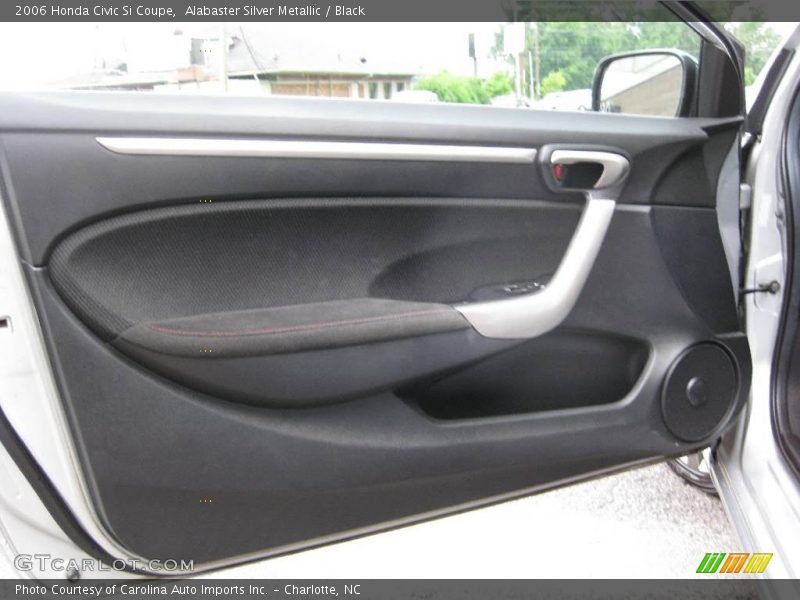 Alabaster Silver Metallic / Black 2006 Honda Civic Si Coupe