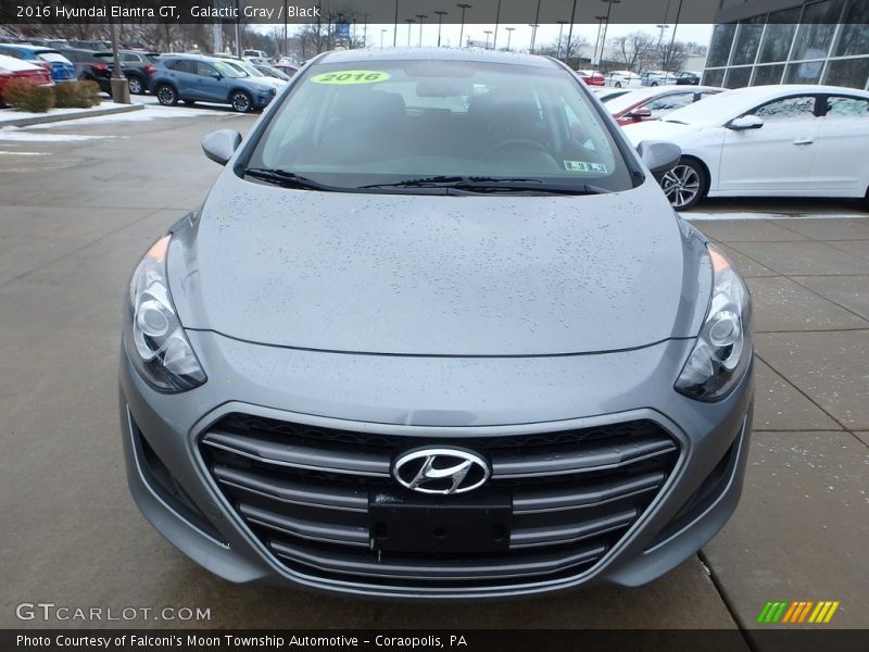 Galactic Gray / Black 2016 Hyundai Elantra GT