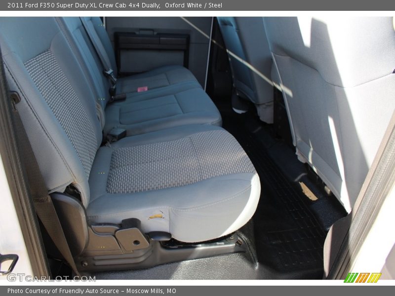 Oxford White / Steel 2011 Ford F350 Super Duty XL Crew Cab 4x4 Dually