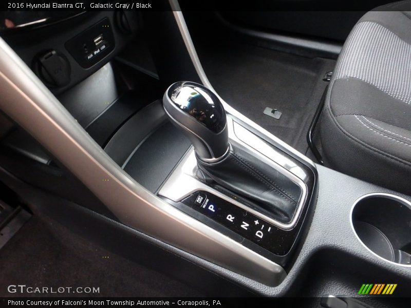 Galactic Gray / Black 2016 Hyundai Elantra GT