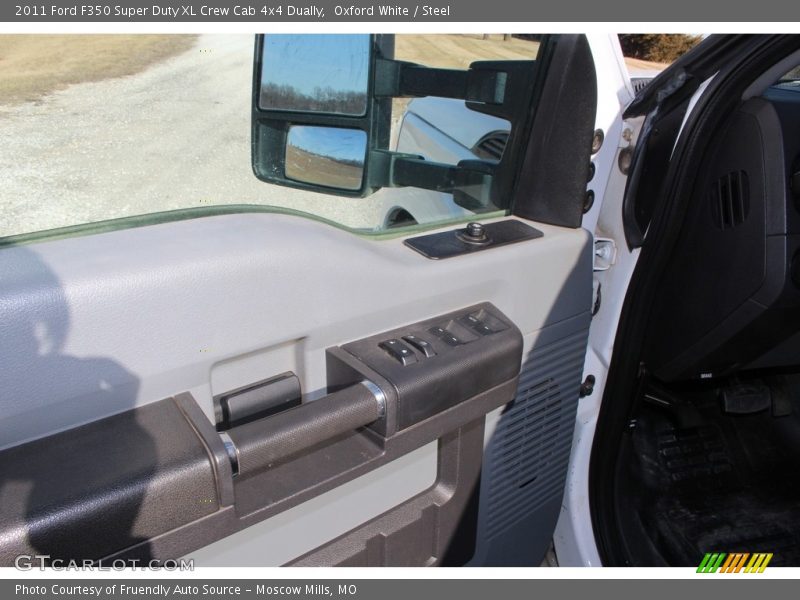 Oxford White / Steel 2011 Ford F350 Super Duty XL Crew Cab 4x4 Dually