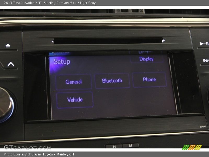 Sizzling Crimson Mica / Light Gray 2013 Toyota Avalon XLE