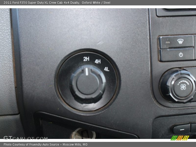 Oxford White / Steel 2011 Ford F350 Super Duty XL Crew Cab 4x4 Dually