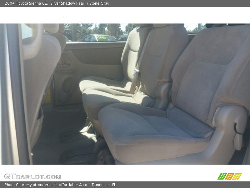 Silver Shadow Pearl / Stone Gray 2004 Toyota Sienna CE