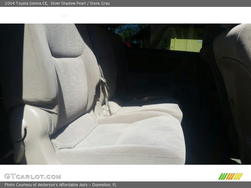 Silver Shadow Pearl / Stone Gray 2004 Toyota Sienna CE
