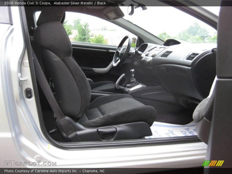Alabaster Silver Metallic / Black 2006 Honda Civic Si Coupe