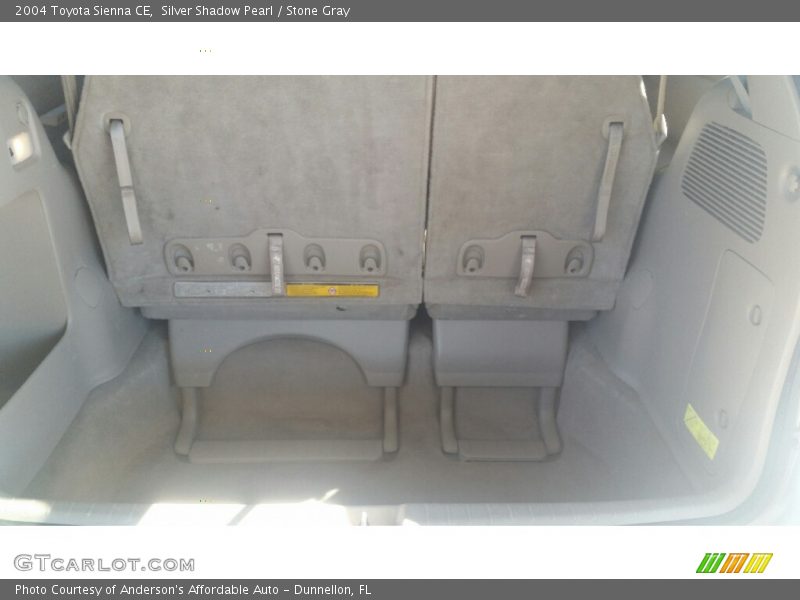 Silver Shadow Pearl / Stone Gray 2004 Toyota Sienna CE
