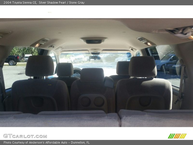 Silver Shadow Pearl / Stone Gray 2004 Toyota Sienna CE