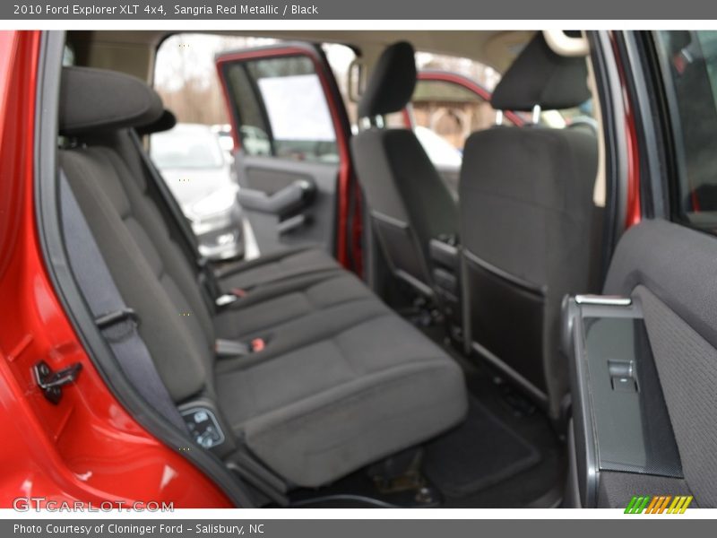 Sangria Red Metallic / Black 2010 Ford Explorer XLT 4x4