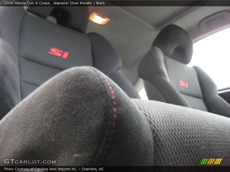 Alabaster Silver Metallic / Black 2006 Honda Civic Si Coupe