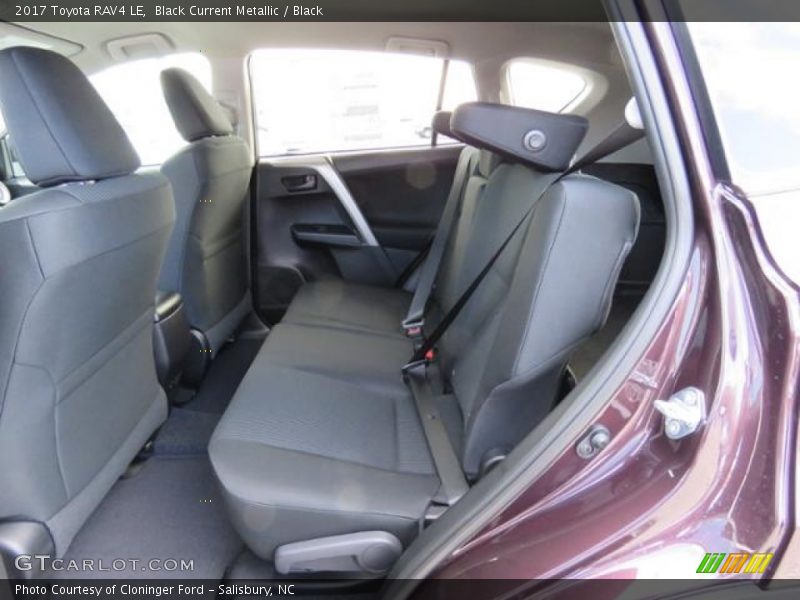 Black Current Metallic / Black 2017 Toyota RAV4 LE