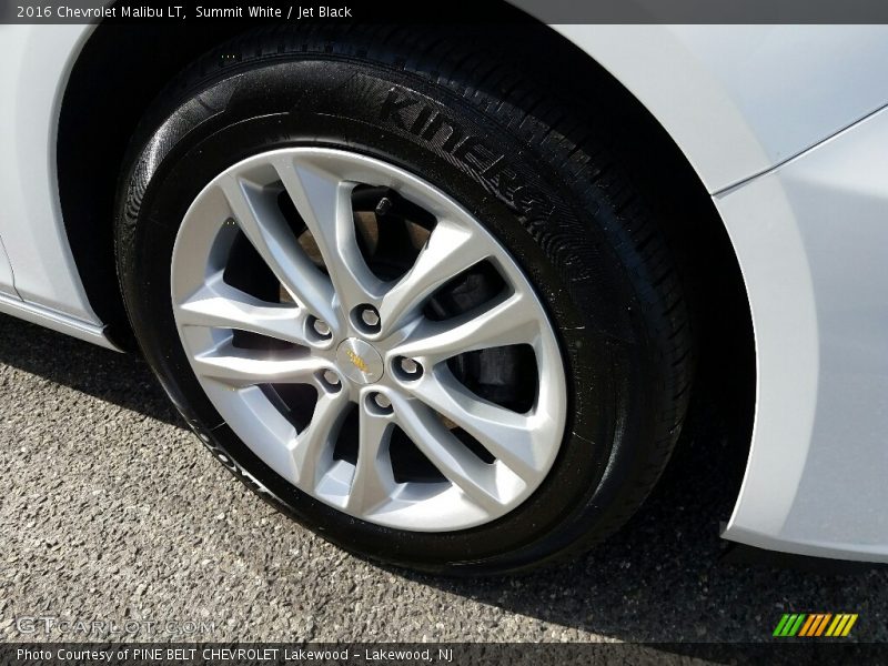 Summit White / Jet Black 2016 Chevrolet Malibu LT