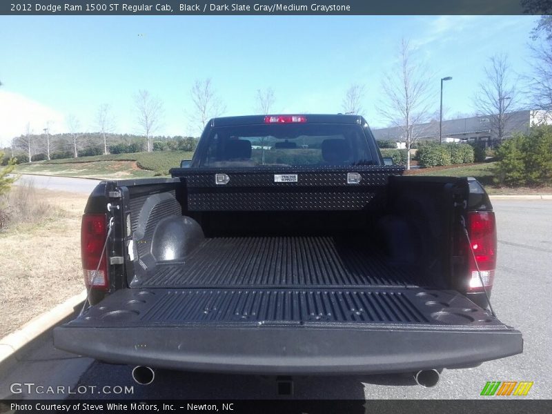 Black / Dark Slate Gray/Medium Graystone 2012 Dodge Ram 1500 ST Regular Cab