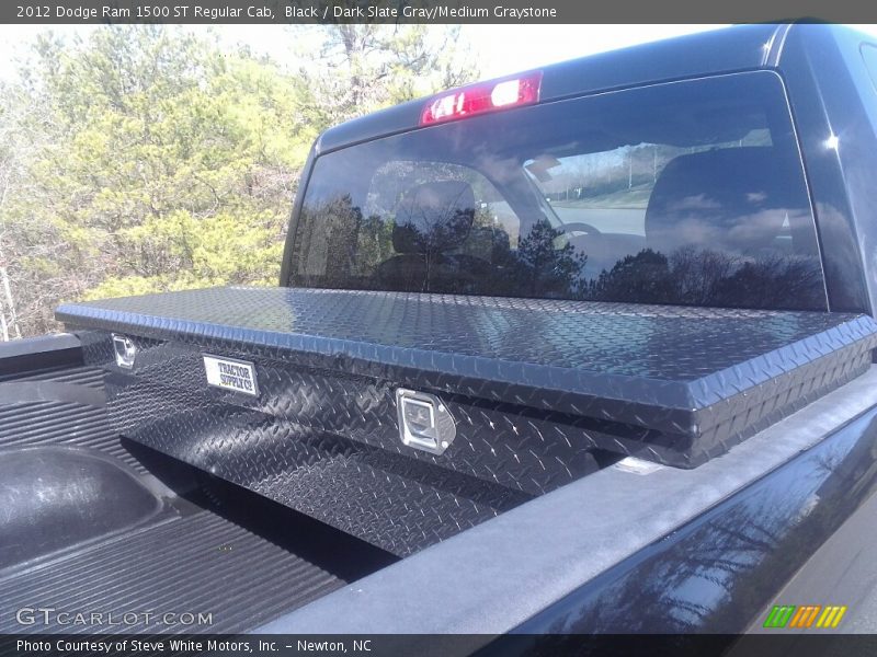 Black / Dark Slate Gray/Medium Graystone 2012 Dodge Ram 1500 ST Regular Cab