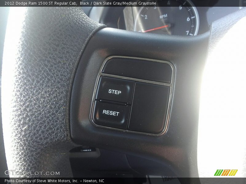 Black / Dark Slate Gray/Medium Graystone 2012 Dodge Ram 1500 ST Regular Cab