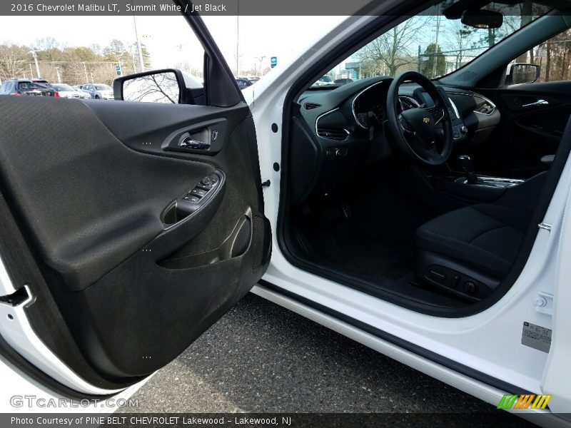 Summit White / Jet Black 2016 Chevrolet Malibu LT