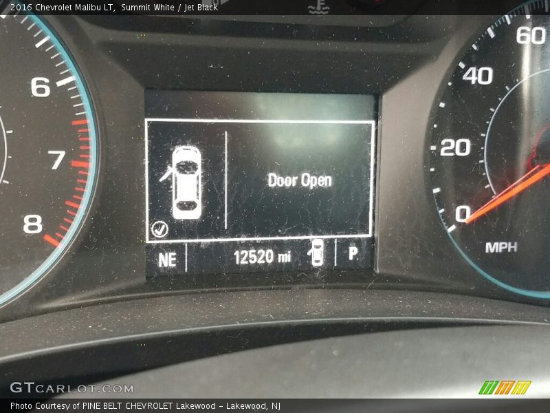 Summit White / Jet Black 2016 Chevrolet Malibu LT