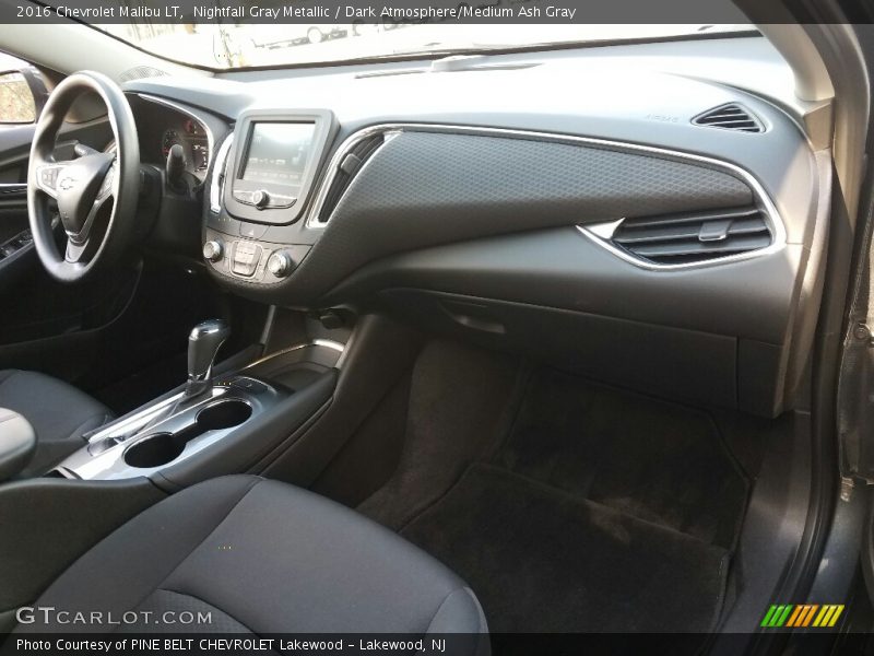 Nightfall Gray Metallic / Dark Atmosphere/Medium Ash Gray 2016 Chevrolet Malibu LT