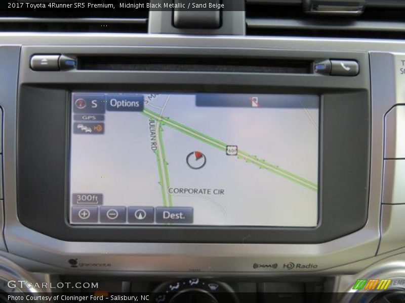 Midnight Black Metallic / Sand Beige 2017 Toyota 4Runner SR5 Premium