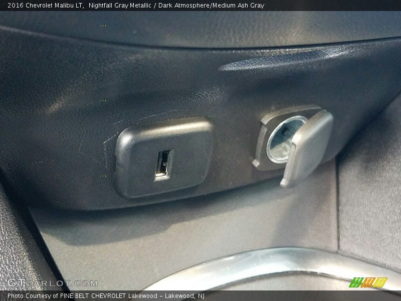 Nightfall Gray Metallic / Dark Atmosphere/Medium Ash Gray 2016 Chevrolet Malibu LT
