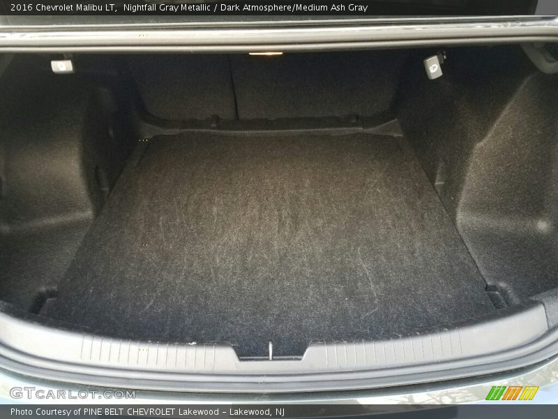Nightfall Gray Metallic / Dark Atmosphere/Medium Ash Gray 2016 Chevrolet Malibu LT