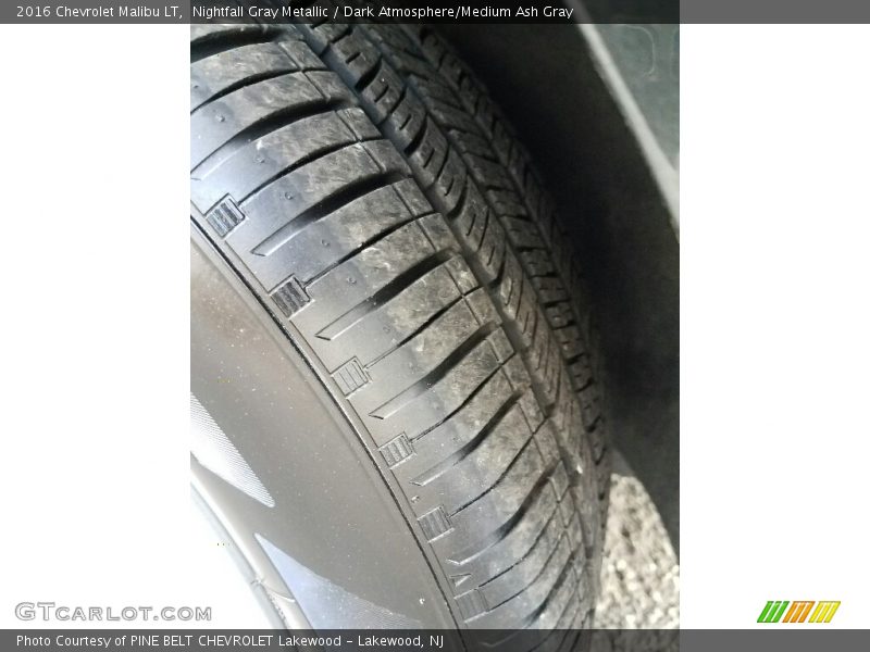 Nightfall Gray Metallic / Dark Atmosphere/Medium Ash Gray 2016 Chevrolet Malibu LT