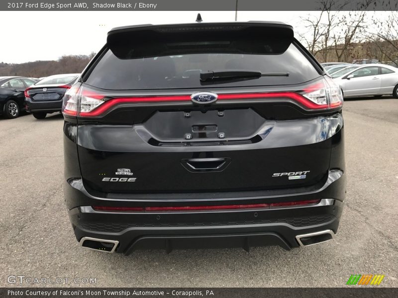 Shadow Black / Ebony 2017 Ford Edge Sport AWD