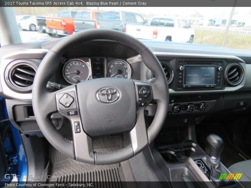 Dashboard of 2017 Tacoma SR5 Access Cab 4x4
