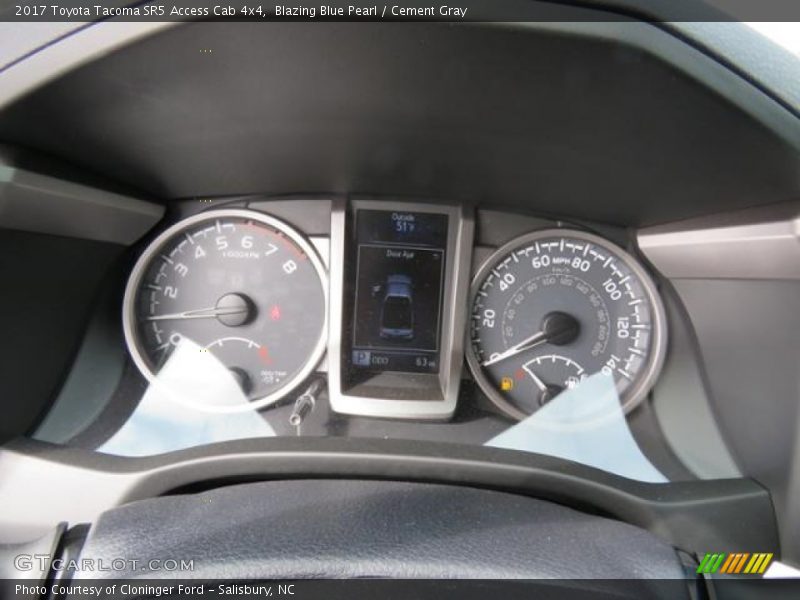  2017 Tacoma SR5 Access Cab 4x4 SR5 Access Cab 4x4 Gauges