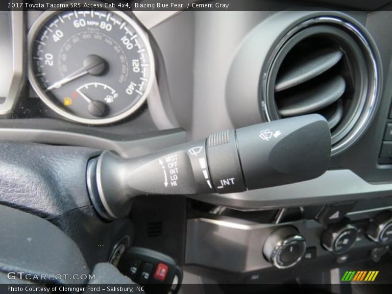 Controls of 2017 Tacoma SR5 Access Cab 4x4