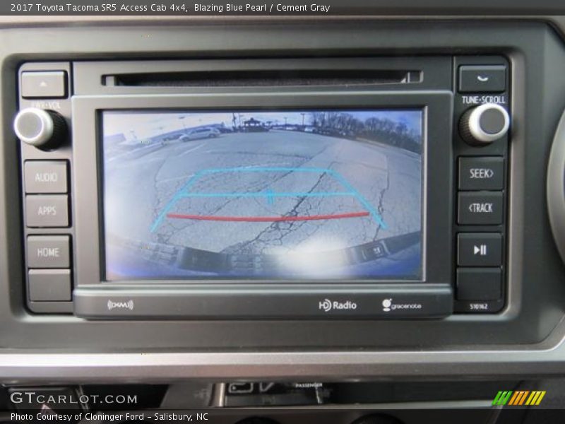 Controls of 2017 Tacoma SR5 Access Cab 4x4