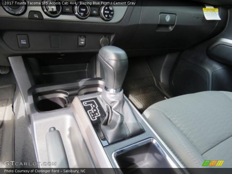  2017 Tacoma SR5 Access Cab 4x4 6 Speed ECT-i Automatic Shifter