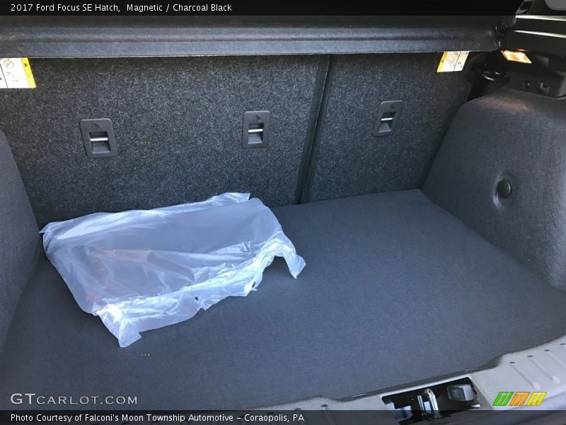 Magnetic / Charcoal Black 2017 Ford Focus SE Hatch