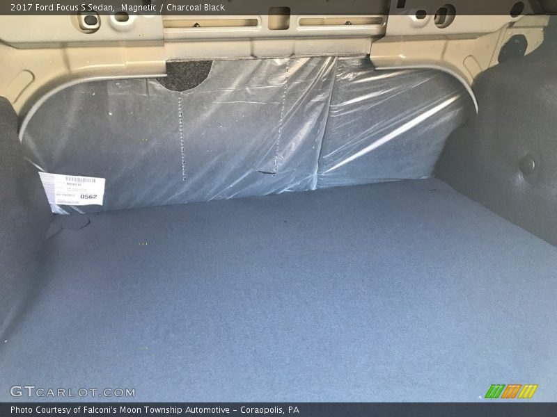 Magnetic / Charcoal Black 2017 Ford Focus S Sedan