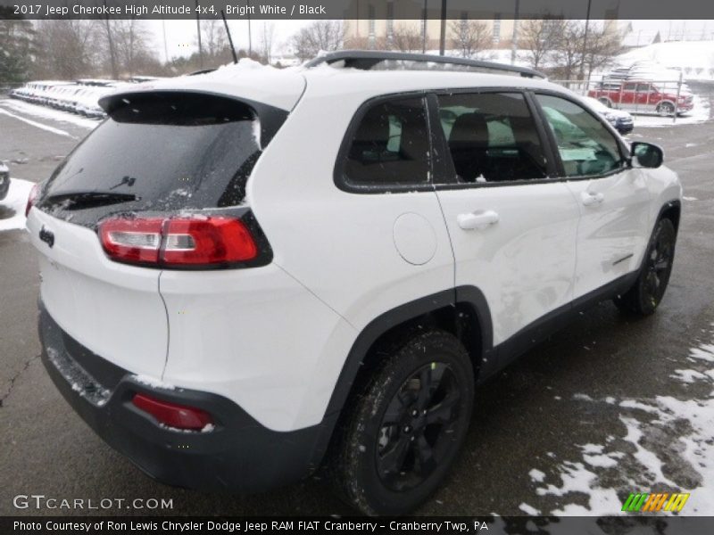 Bright White / Black 2017 Jeep Cherokee High Altitude 4x4