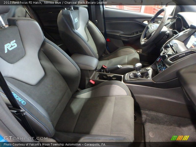 Front Seat of 2017 Focus RS Hatch